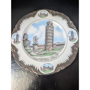 Leaning Tower of Pisa plate